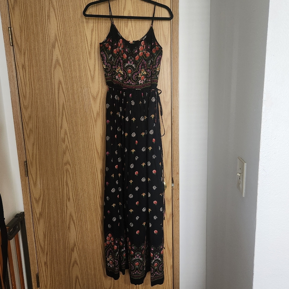 Vintage Donald Brooks Floral Maxi Dress